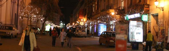 Закарпаття. Ужгород. Корзо